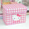 Desktop Storage Box Hello Kitty Cinnamoroll Flattenable Toy Organizer Underwear Cosmetic Stationery 10