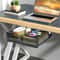 Invisible Storage Table Shelf Pull Out Storage Box Hanging Under Desk Drawer Large Capacity Underta 8
