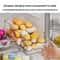 Clear Fridge Organizer Bins Refrigerator Organizer For Food Vegetables Drinks Fridge Storage Contai 4