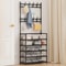 Five Layer Shoe Rack, Simple Shoe Rack, Multifunctional Clothes Rack, Household Integrated Storage Rack, 2 piece Coat