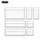 Drawer Organizers Set For Bedroom Dresser Clear Plastic Desk Dividers Office Storage Box For Makeup 5