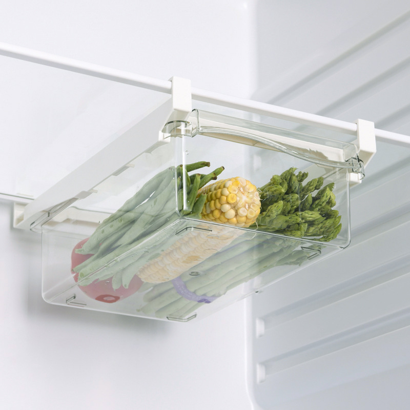 Refrigerator Drawer Style Food Storage Box Sliding Plastic Cooking Container Fruit Packaging Machin 5