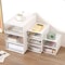 Transparent Desktop Storage Box Drawer Type Office File Storage Box Bedroom Study Stack Combination 5