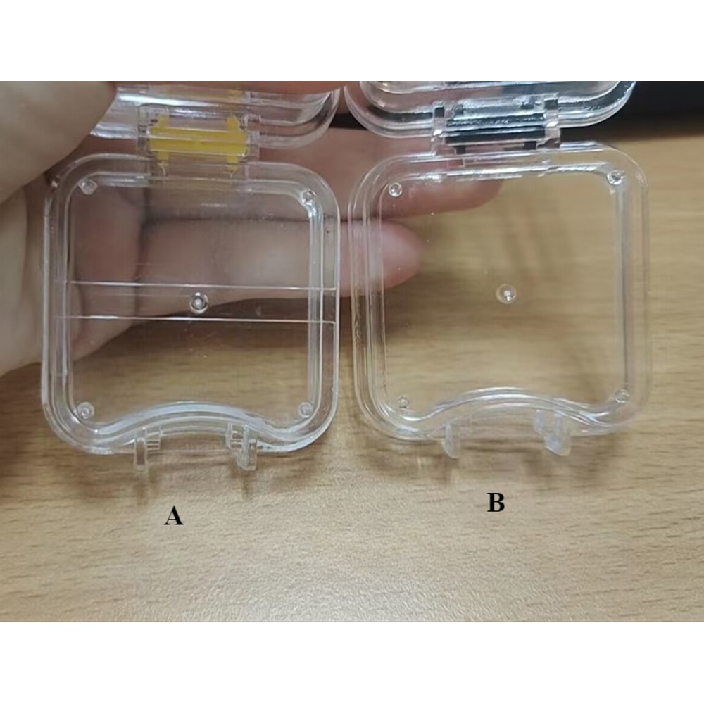 30pcs Dental Membrane Box Crown Box With Latch Membrane Showcase Dental Crown And Bridge Box Dentur 4