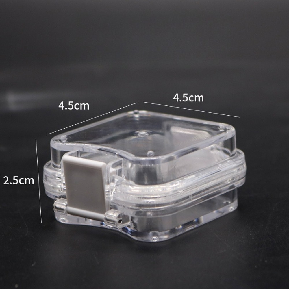 30pcs Dental Membrane Box Crown Box With Latch Membrane Showcase Dental Crown And Bridge Box Dentur 8