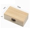Color Scotch Plain Wood Wooden Square Hinged Storage Boxes Craft Gift Box Handmade Case Box For Sto 5