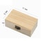 Color Scotch Plain Wood Wooden Square Hinged Storage Boxes Craft Gift Box Handmade Case Box For Sto 7