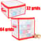 Christmas Ornament Storage Box With Zipper Xmas Ball Storage Tote Box For Ornaments Secure And Conv 1