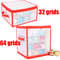 Christmas Ornament Storage Box With Zipper Xmas Ball Storage Tote Box For Ornaments Secure And Conv 1