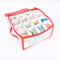 Christmas Ornament Storage Box With Zipper Xmas Ball Storage Tote Box For Ornaments Secure And Conv 2