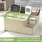 Multifunctional Desktop Tissue Storage Box, Remote Control Organizer, Living Room & Coffee Table Storage Box for Easy