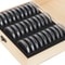 Adjustable Wooden Coin Storage Box Commemorative Coin Holder With Adjustment Pad Coin Collection Ca 3