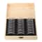 Adjustable Wooden Coin Storage Box Commemorative Coin Holder With Adjustment Pad Coin Collection Ca 0