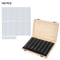 Adjustable Wooden Coin Storage Box Commemorative Coin Holder With Adjustment Pad Coin Collection Ca 9