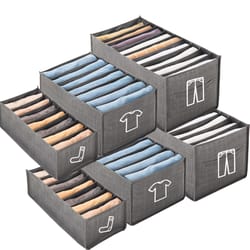 closets clothes organizer, foldable clothing jeans storage box, closet drawer organizer with handles, wardrobe storage