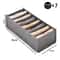 Closets Clothes Organizer Foldable Clothing Jeans Storage Box Closet Drawer Organizer With Handles 6