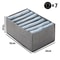 Closets Clothes Organizer Foldable Clothing Jeans Storage Box Closet Drawer Organizer With Handles 7