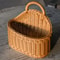 Wall Mounted Vegetable And Fruit Basket Simulated Rattan Hanging Basket Home Decoration Plastic Wal 0