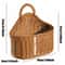 Wall Mounted Vegetable And Fruit Basket Simulated Rattan Hanging Basket Home Decoration Plastic Wal 6