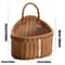 Wall Mounted Vegetable And Fruit Basket Simulated Rattan Hanging Basket Home Decoration Plastic Wal 7