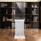 Eary Display Case With Roman Column Base Acrylic Display Box For Zimomo Dolls Transparent Dustproof 6