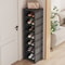 MultiLayer Shoe Cabinet Stackable Adjustable Storage Cabinet For Corner Entrances Compartment Cloth