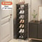MultiLayer Shoe Cabinet Stackable Adjustable Storage Cabinet For Corner Entrances Compartment Cloth