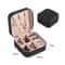 Doublelayer Jewelry Box With Locks PU Leather Jewelry Storage Organizer Ring Box And Makeup Case Fo 7