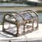 Plastic Transparent Pirate Treasure Box Crystal Gem Jewelry Box Storage Organizer Chest For Jewelry 0