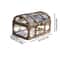 Plastic Transparent Pirate Treasure Box Crystal Gem Jewelry Box Storage Organizer Chest For Jewelry 5