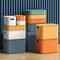 Plastic Storage Box Jewelry Lipstick Organizer Toy Underwear Stackable Baskets Colorful Desktop Sna