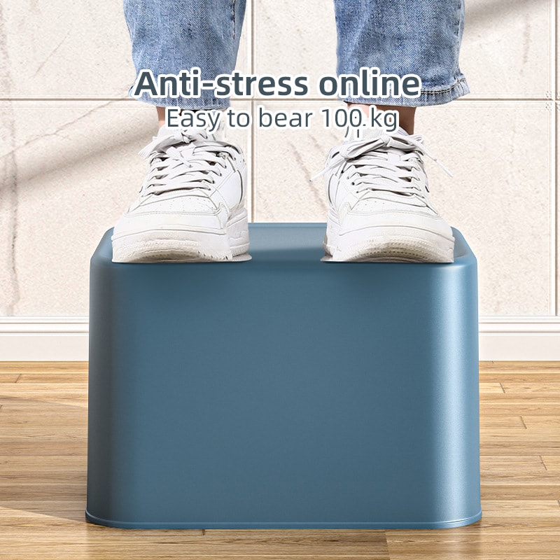 Plastic Storage Box Jewelry Lipstick Organizer Toy Underwear Stackable Baskets Colorful Desktop Sna