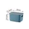 Plastic Storage Box Jewelry Lipstick Organizer Toy Underwear Stackable Baskets Colorful Desktop Sna 12