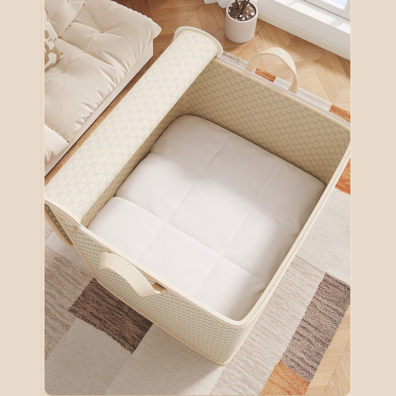 Large Capacity Storage Bag MoistureProof Storage Box Durable DustProof Moving Packing Clothes Organ 3