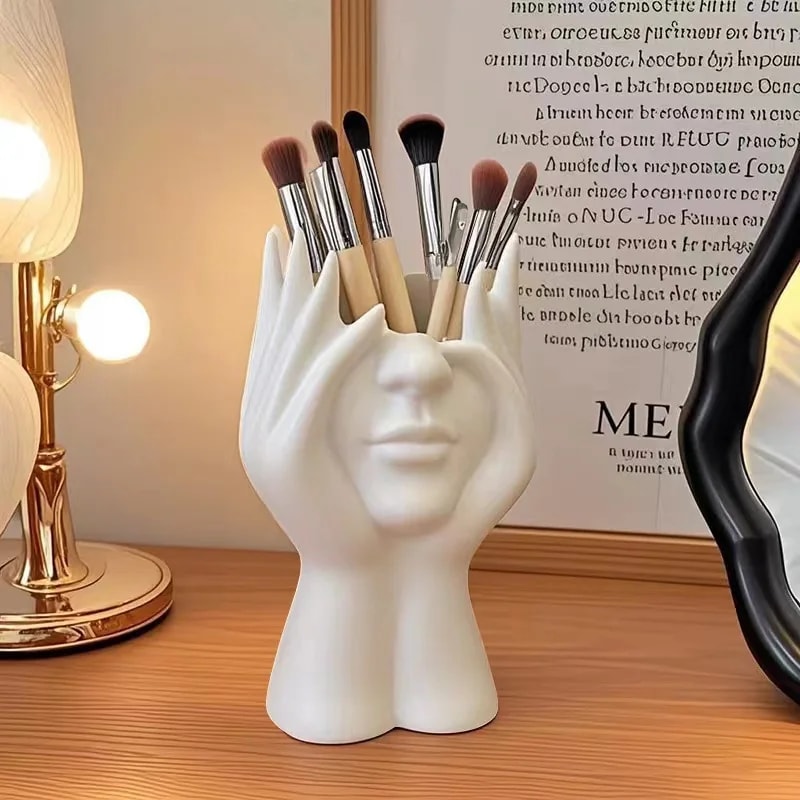 Vinyl Figure Storage Holders Creative Human Body Art Styling Office Organizers Multifunctional Make 4