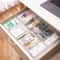 Versatile Drawer Organizer Set Clear Plastic Trays And Dividers Makeup Kitchen Storage Perfect Orga 0