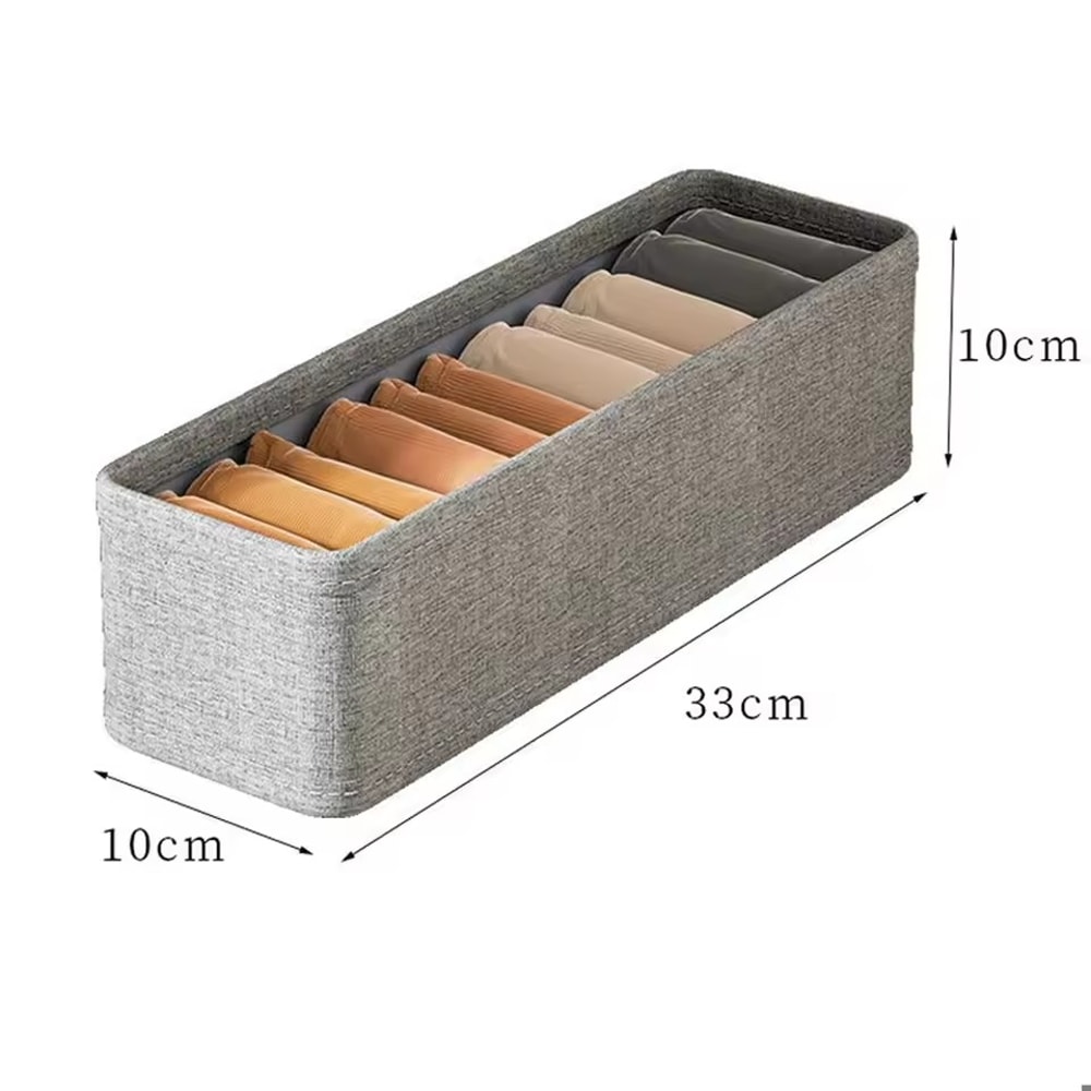Drawer Wardrobe Storage Organizers Cabinet Drawer Clothes Storage Box T Shirts Jeans Underwear Pant 3