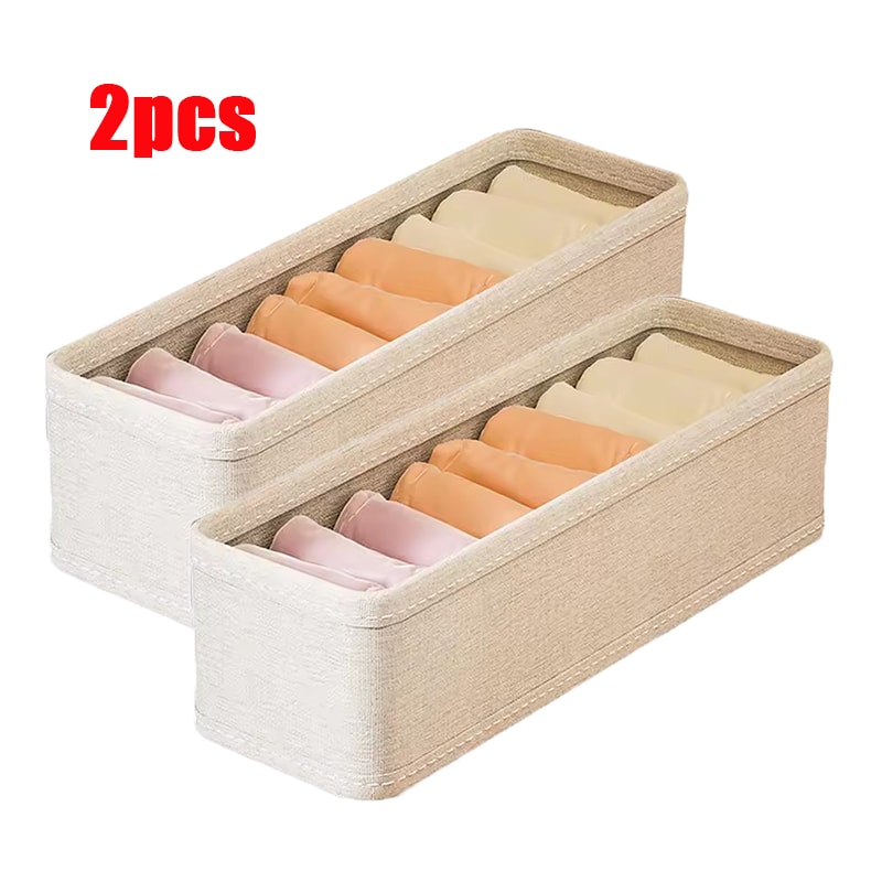 Drawer Wardrobe Storage Organizers Cabinet Drawer Clothes Storage Box T Shirts Jeans Underwear Pant 6