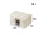 Foldable Large Capacity Clothing Storage Box Single Window Visible Fabric Dustproof Moistureproof M 6