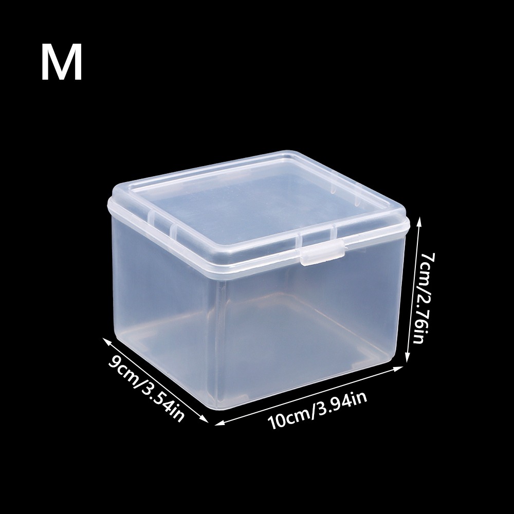 Multipurpose Clear Storage Case Rectangular Shape Box For Storing Jewelry Headband Holder Small Thi 6