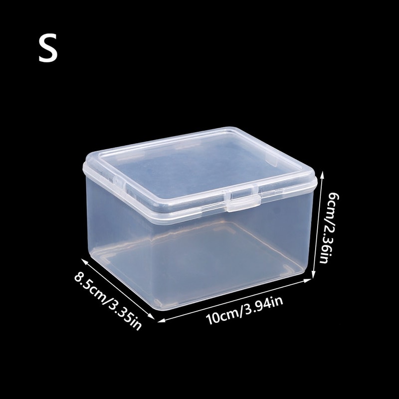 Multipurpose Clear Storage Case Rectangular Shape Box For Storing Jewelry Headband Holder Small Thi 5