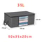 Closet Clothes Organizers Storages Foldable Wardrobe Organizer Clothes Blanket Storage Comforter Ba 6