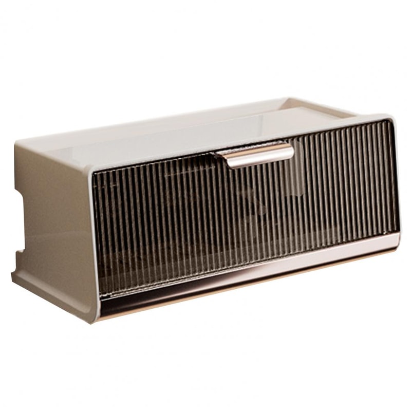 Storage Case WiFi Router Shelf with Large Capacity, Dustproof Visible Design, Smooth Edge Simple Appearance Save Space