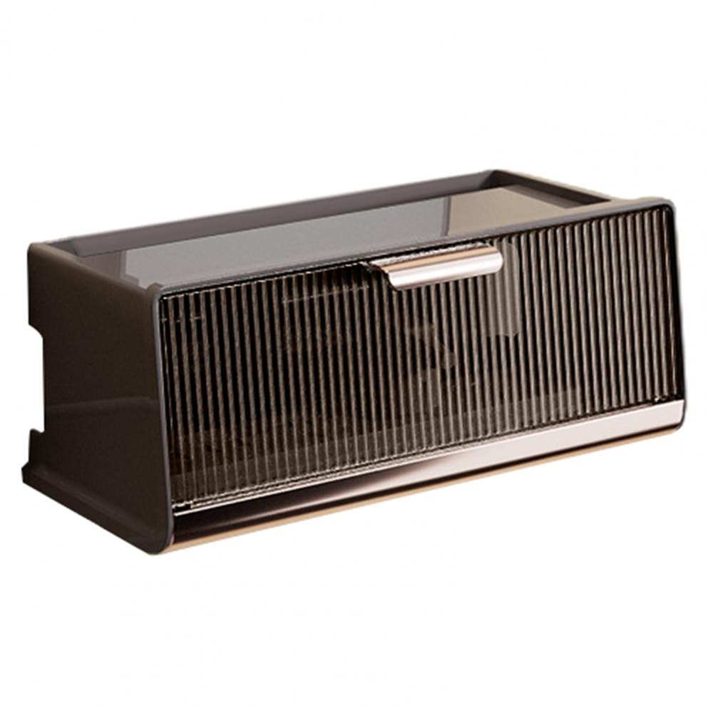 Storage Case WiFi Router Shelf with Large Capacity, Dustproof Visible Design, Smooth Edge Simple Appearance Save Space