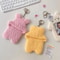 Cute Plush Photocard Case Cartoon Bag Keychain Photo Card Holder Idol Photos Protective Cover Stude 2