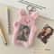 Cute Plush Photocard Case Cartoon Bag Keychain Photo Card Holder Idol Photos Protective Cover Stude 8