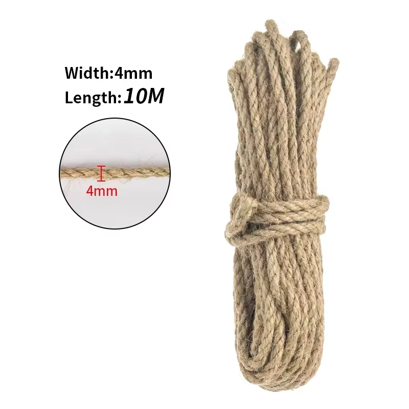 Natural Sisal Rope For Cat Tree DIY Scratching Post Toy Climbing Frame Replacement Kitten Claw Scra 8