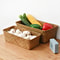 Woven Seagrass Wicker Storage Basket Rectangular Straw Rattan Basket Multipurpose Fruit Cosmetic Su 1