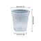 Transparent Self Watering Plant Pots Plastic Flowerpot Planter With Drainage Holes For Indoor And O 12