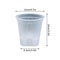Transparent Self Watering Plant Pots Plastic Flowerpot Planter With Drainage Holes For Indoor And O 12
